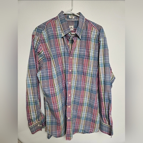 Peter Millar Other - Peter‎ Millar Men’s Size XL Plaid Button Down Shirt